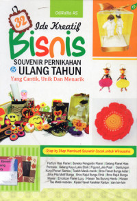 Image of 32 Ide Kreatif Bisnis Souvenir Pernikahan dan Ulang Tahun yang Cantik Unik dan Menarik