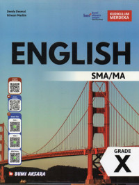 Image of ENGLISH SMA/MA GRADE X KURIKULUM MERDEKA (BUMI AKSARA)