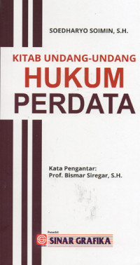 Image of KITAB UNDANG-UNDANG HUKUM PERDATA