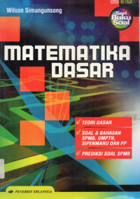 Image of MATEMATIKA DASAR - Seri Buku Soal Edisi Ketiga