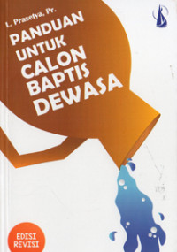 Image of PANDUAN UNTUK CALON BAPTIS DEWASA