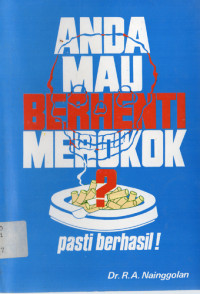 Image of MAU ANDA BERHENTI MEROKOK