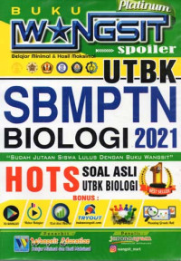 Image of Buku Wangsit Spoiler UTBK SBMPTN 2021 BIOLOGI