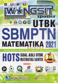 Image of Buku Wangsit Spoiler UTBK SBMPTN 2021 Matematika Saintek