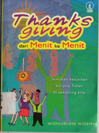 Image of Thanks giving dari menit ke menit