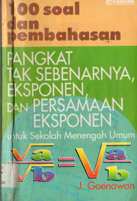 Image of 100 Soal Dan Pembahasan Pangkat Tak Sebenarnya, Eksponen, Dan Persamaan Eksponen